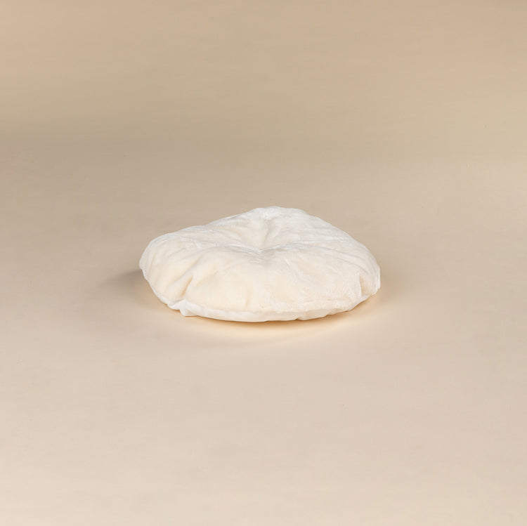 Crèmekleurig Kussen, voor 50 cm Ronde Zetel